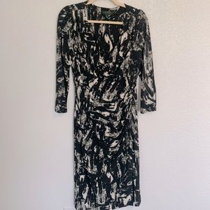 Black and white Ralph Lauren Dress